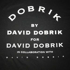 Dobrik by Dobrik for David Dobrik black tshirt